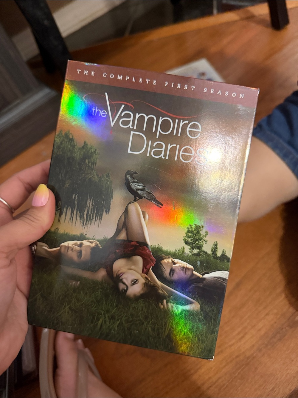The Vampire Diaries: The Complete First Season - Brown Holographic DVD Boxset
